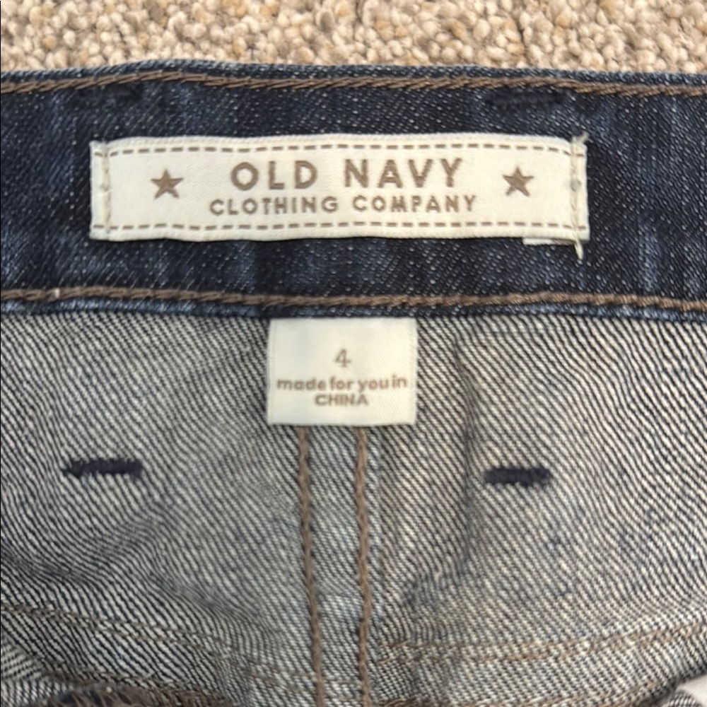 Old Navy Blue Casual Mini Skirt - Picture 2 of 3